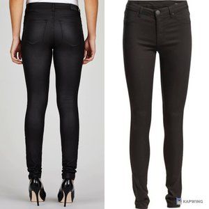 Five Units skinny coated faux leather jeans